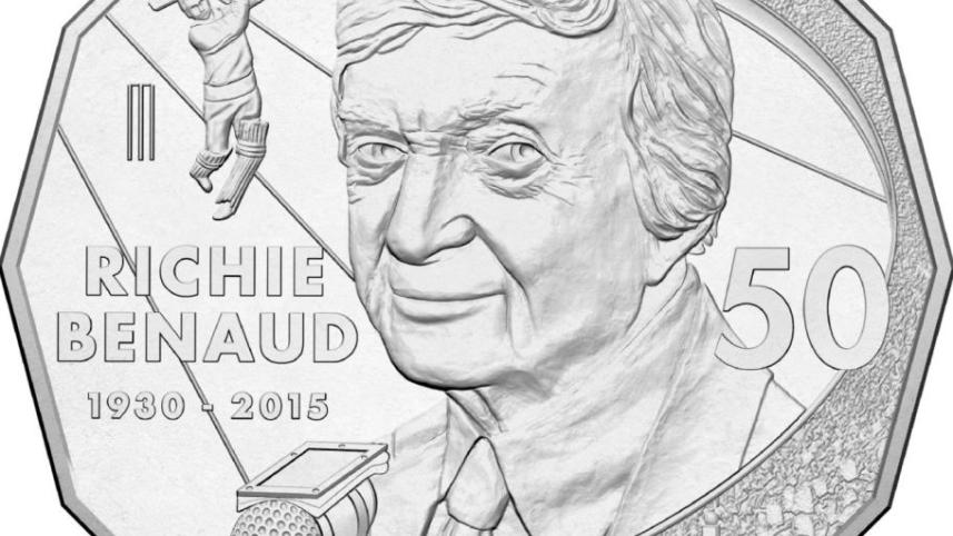 Richie Benaud coin