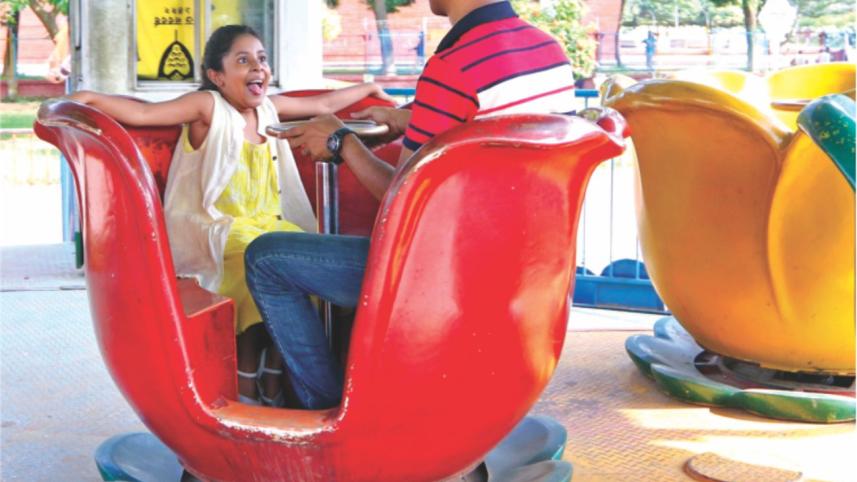 Oh, the flying swings