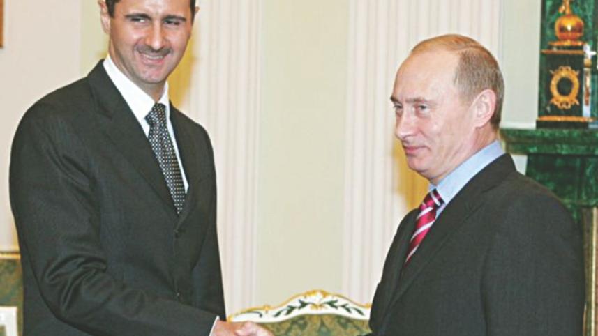 Russia intervenes Syrian civil war