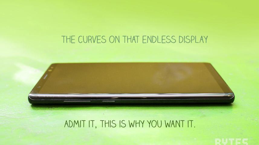 Samsung Note8 edges