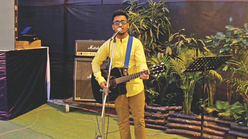 Sandhi plays a beautiful acoustic