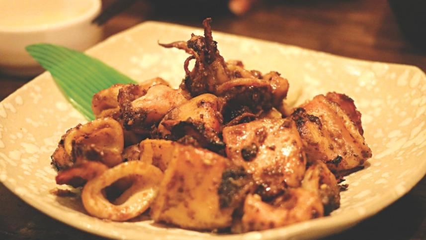 The comfort of a Japanese diner 