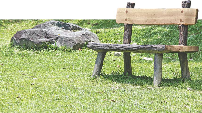 Tropical outdoor sitting