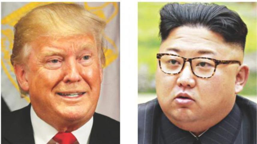 US President Donald Trump and North Korea leader Kim Jong Un