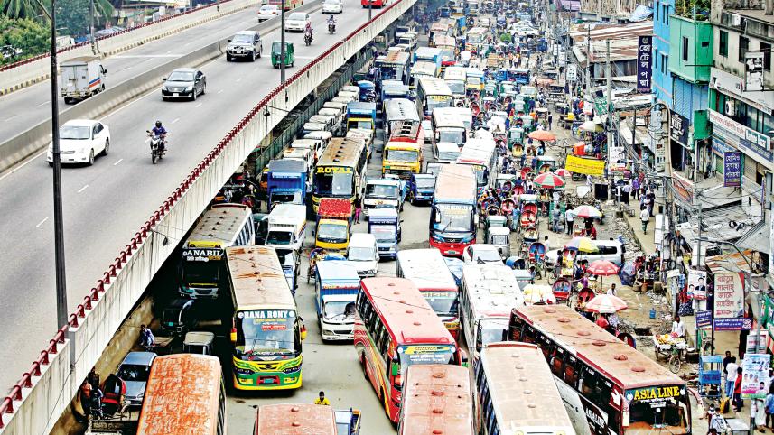 traffic rebounding up