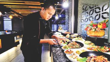 Amari's seafood buffet