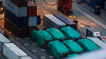 armoured troop carriers