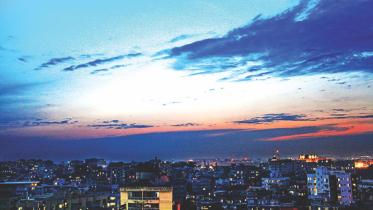 City sky