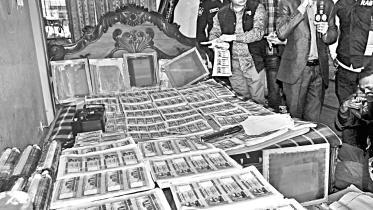 Fake note factory busted in Dhanmondi