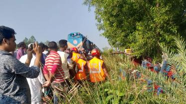 Trains-bus collision
