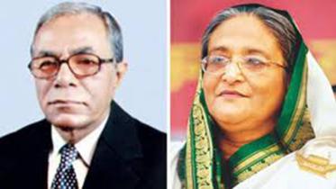 Prime Minister Sheikh Hasina and President Abdul Hamid