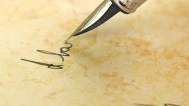 handwritten letters