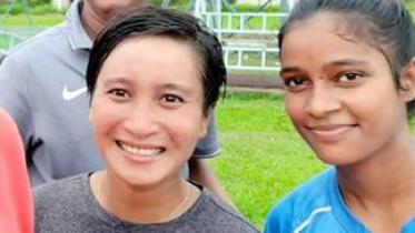 Joya Chakma and Salma Islam Moni