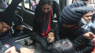 Ducsu VP Nurul Haque Nur's supportars