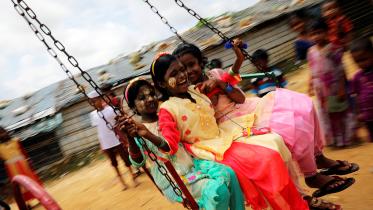 Rohingya refugee children