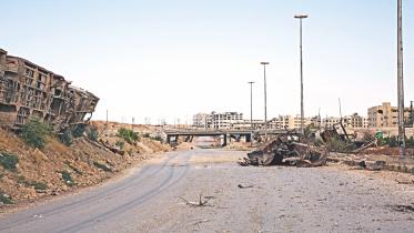 The rubble-strewn Castello Road.jpg