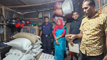 govt rice seized from homes of UP chairman's cousins in Habiganj