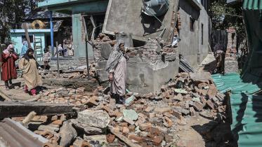 Kashmir attack suspects homes destroyed