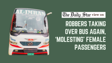 Robbers taking over bus again, ‘molesting’ female passengers
