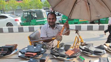 Business person with disability