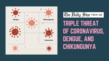 triple threat of coronavirus, dengue, and chikungunya