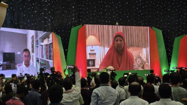 Khaleda Zia calls for unity