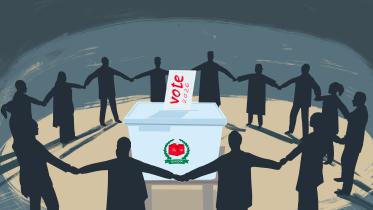 political parties support election drive