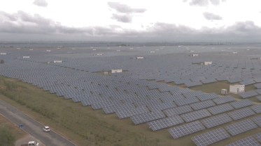 China solar farm
