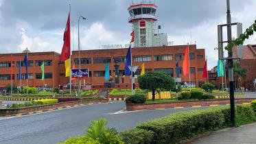 kathmandu airport reopens after protests