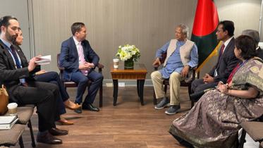 Yunus talks with US envoy on national election
