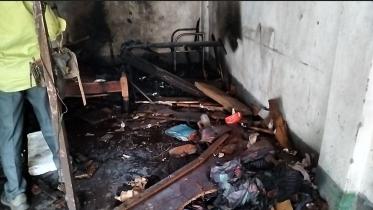 Bomb blast at Benapole transport office
