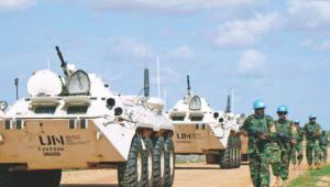 Bangladeshi peacekeepers in Darfur