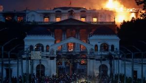 Orwellian Asia protests