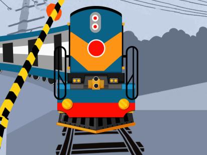 Rail communication of Dhaka with southern and northern areas disrupted 