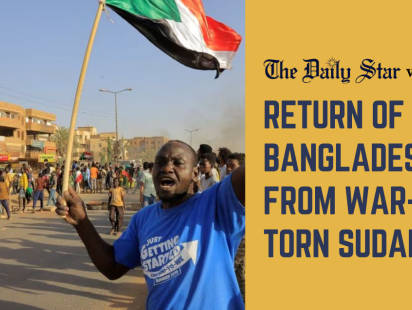 return of 136 bangladeshis from war-torn sudan