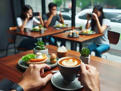 Food first, photos later? Not in the age of Instagram!