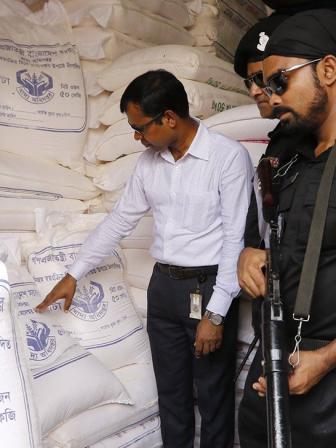 Rice-wheat seized in Dhaka