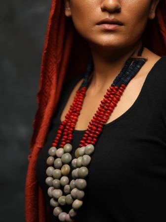 "Pleasantness: The Story of Madhuree" jewellery exhibit 1