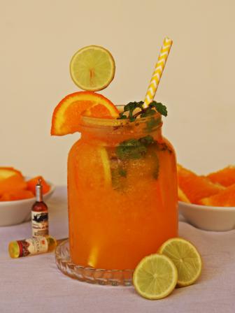 ORANGE MINT ICED TEA 