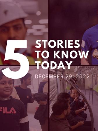 5 Things You Need to Know Today