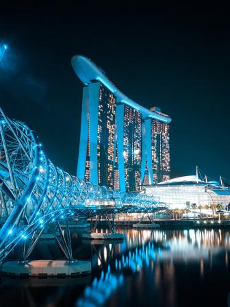 Helix Bridge, Singapore 7 most fascinating bridges in Asia to visit