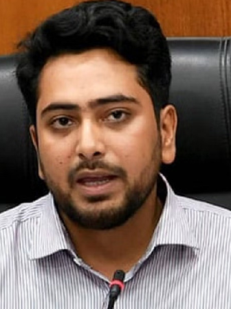 Jatiya Nagorik Party leader Nahid Islam