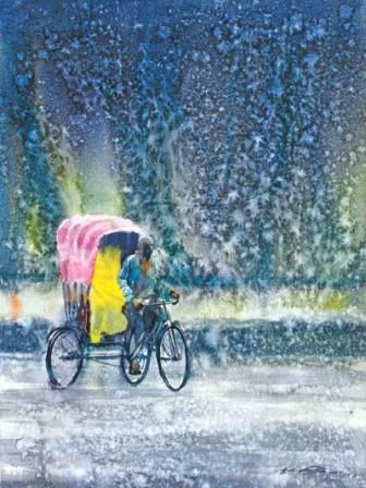 Artworks by Sumon Baidya.