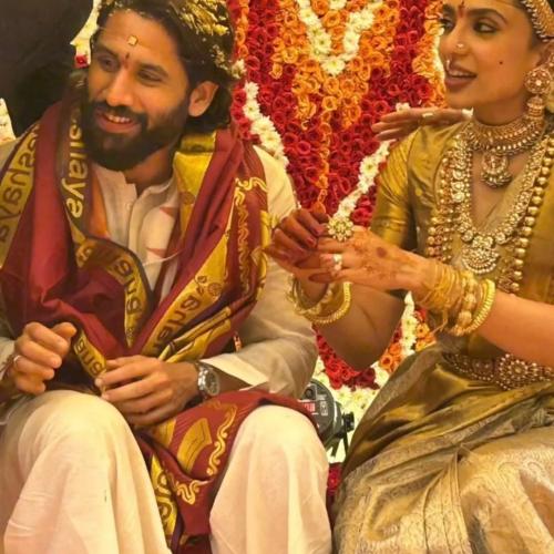 Tollywood stars Naga Chaitanya and Sobhita Dhulipala tie the knot.jpg
